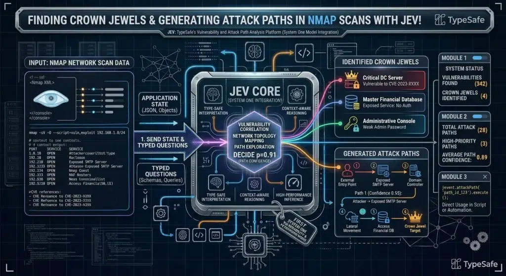 Finding crown jewels in Nmap scans with Jev